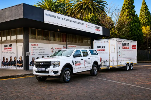 Care Net clinics network across South Africa, four fixed clinics and sixteen mobile clinics